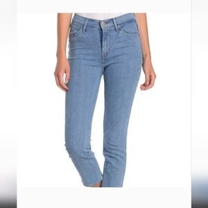 Levi's 724 High Rise Railroad Striped Straight Jeans